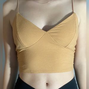 Tan Ribbed Cami